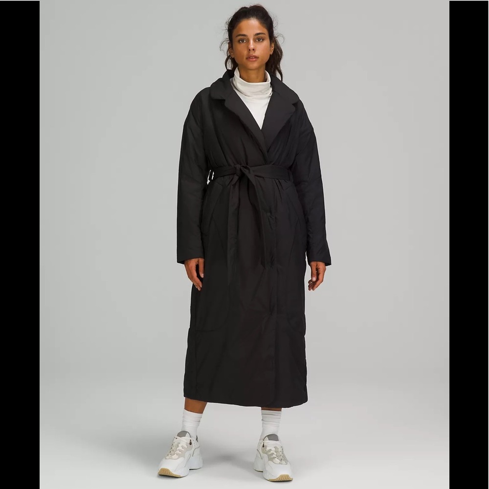 Lululemon Insulated Trench Coat